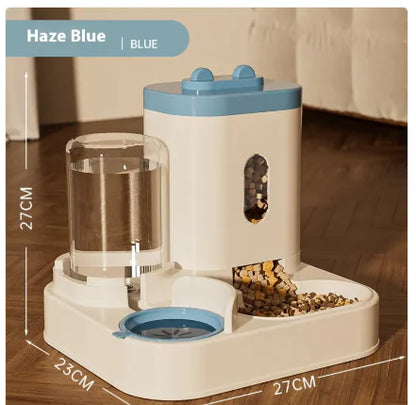 Automatic Pet Feeder Dog Basin Cat Bowl Supplies Water Dispenser